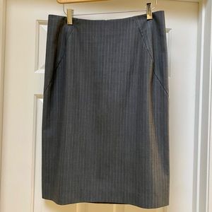 Theory wool blend pencil skirt